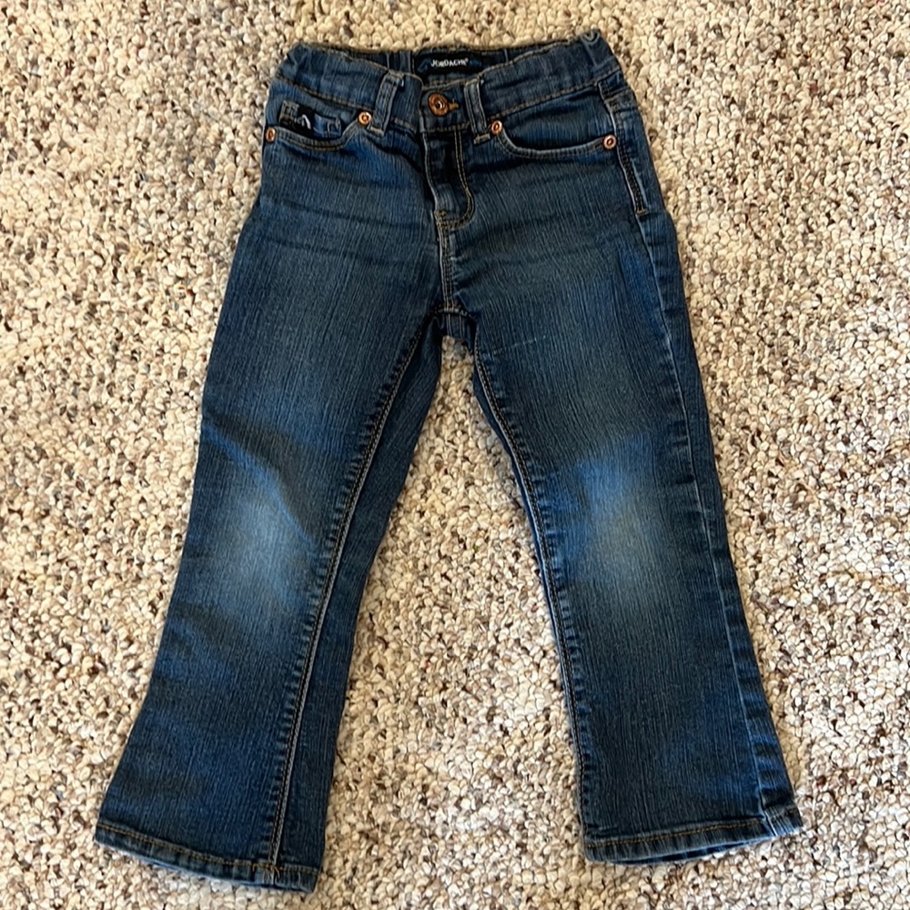 Girls bootcut jeans